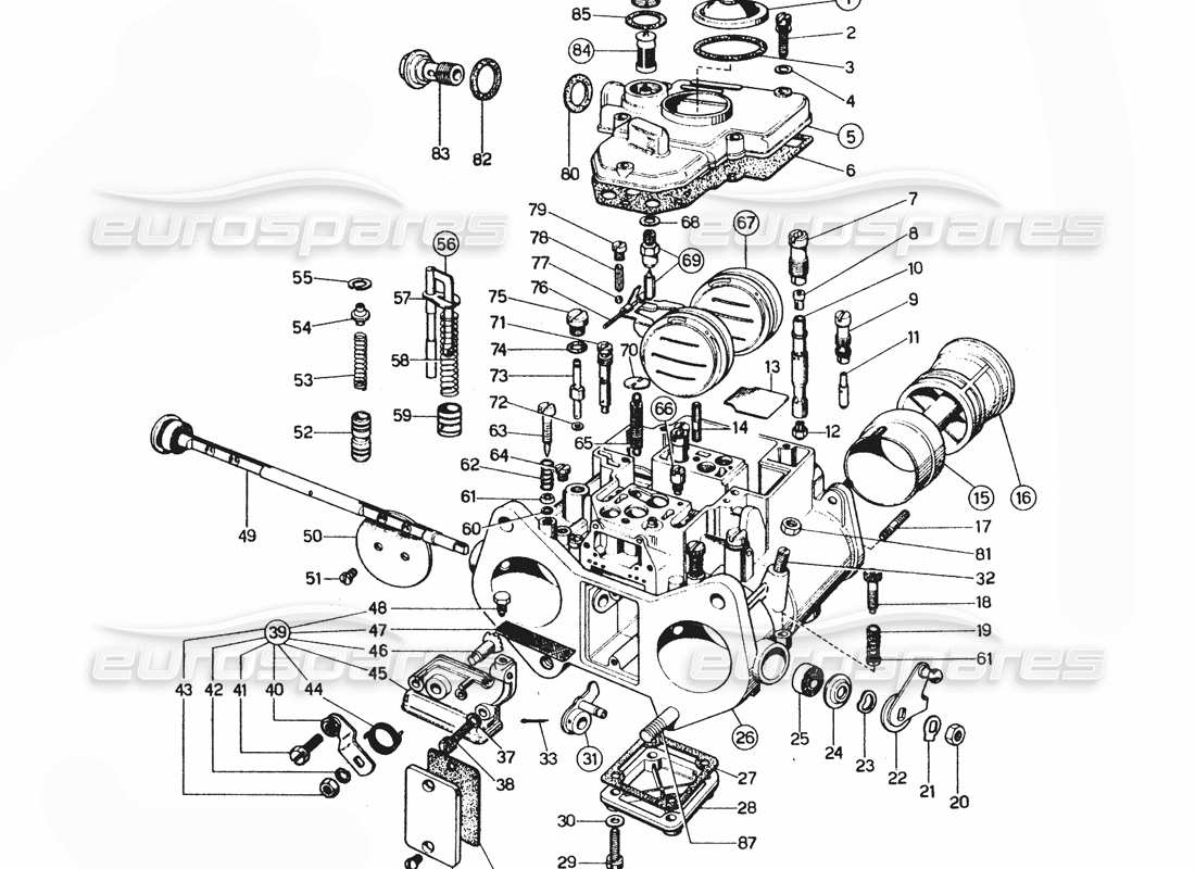 Part diagram containing part number 38DCOE17