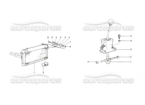 a part diagram from the Ferrari 308 parts catalogue