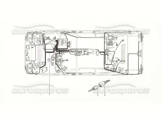 a part diagram from the Ferrari 308 parts catalogue