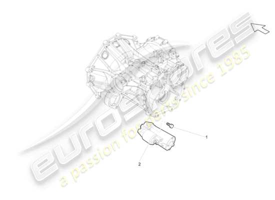a part diagram from the Lamborghini Gallardo Spyder (2007) parts catalogue
