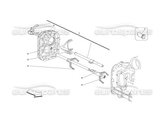 a part diagram from the Ferrari 430 parts catalogue