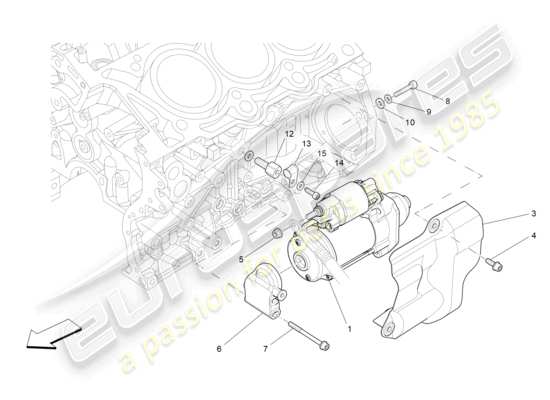 a part diagram from the Maserati Levante parts catalogue