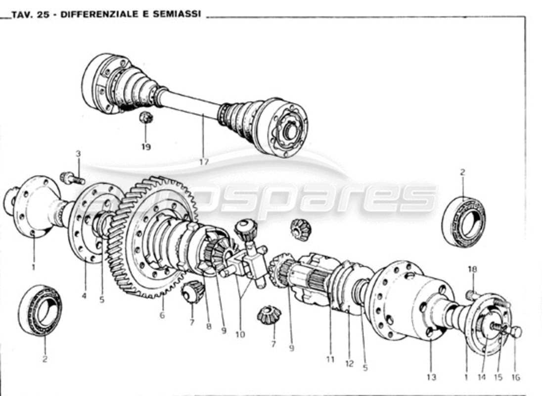 Part diagram containing part number 95520162