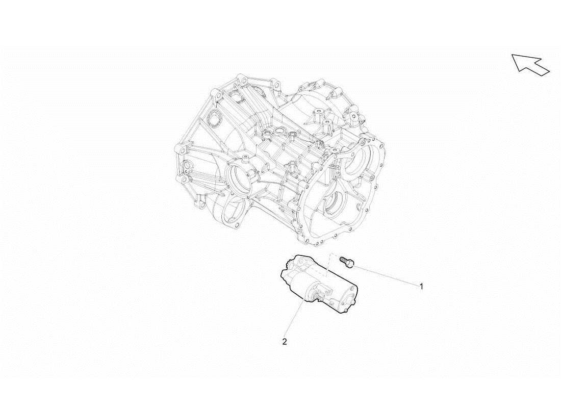 Lamborghini Gallardo LP560-4s update STARTER Parts Diagram