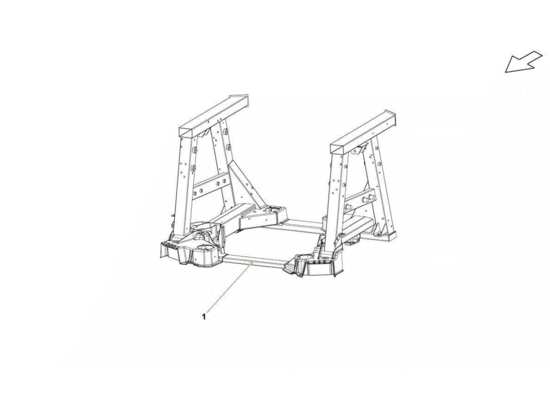 a part diagram from the Lamborghini Gallardo LP560-4s update parts catalogue