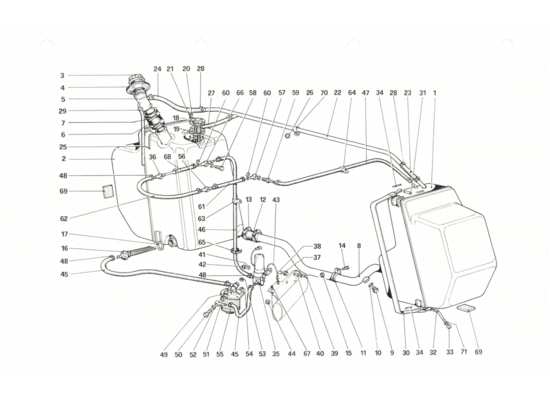 a part diagram from the Ferrari 208 parts catalogue