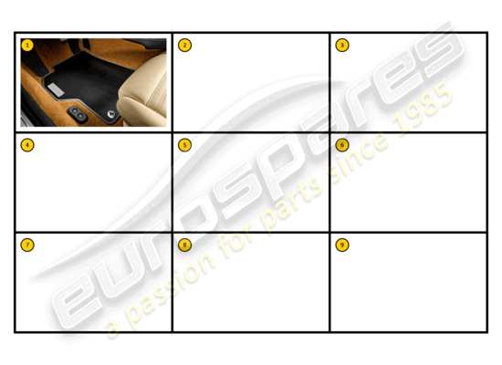 a part diagram from the Ferrari California parts catalogue