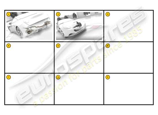 a part diagram from the Ferrari California parts catalogue