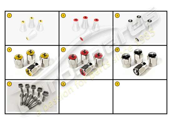 a part diagram from the Ferrari 430 parts catalogue