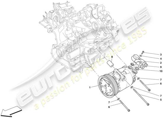 a part diagram from the Ferrari 430 parts catalogue