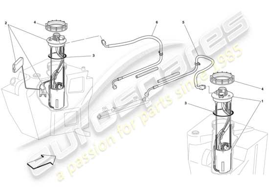 a part diagram from the Ferrari 430 parts catalogue