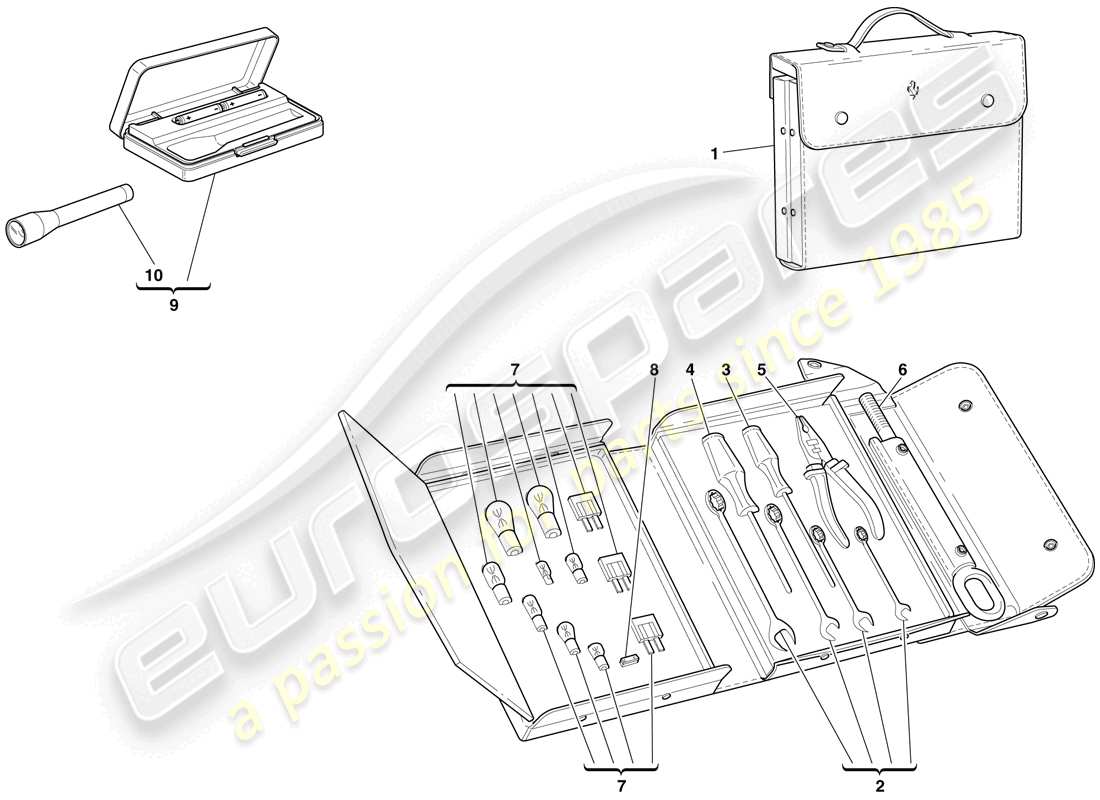 Part diagram containing part number 205130