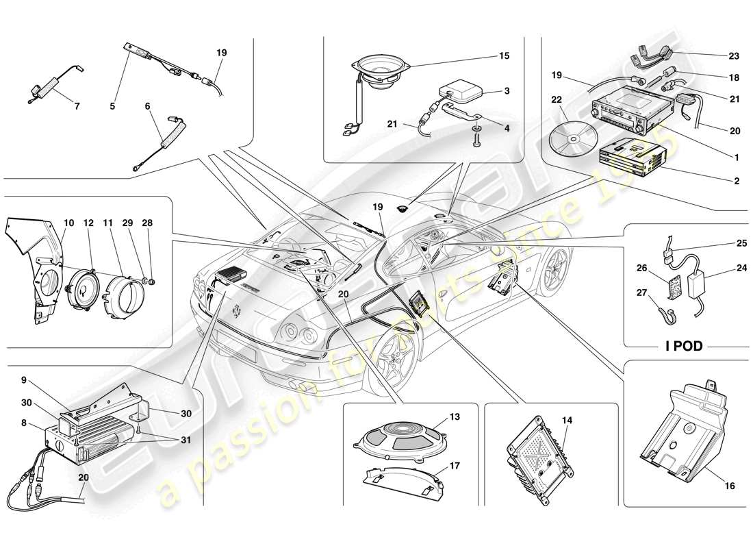 Part diagram containing part number 191364