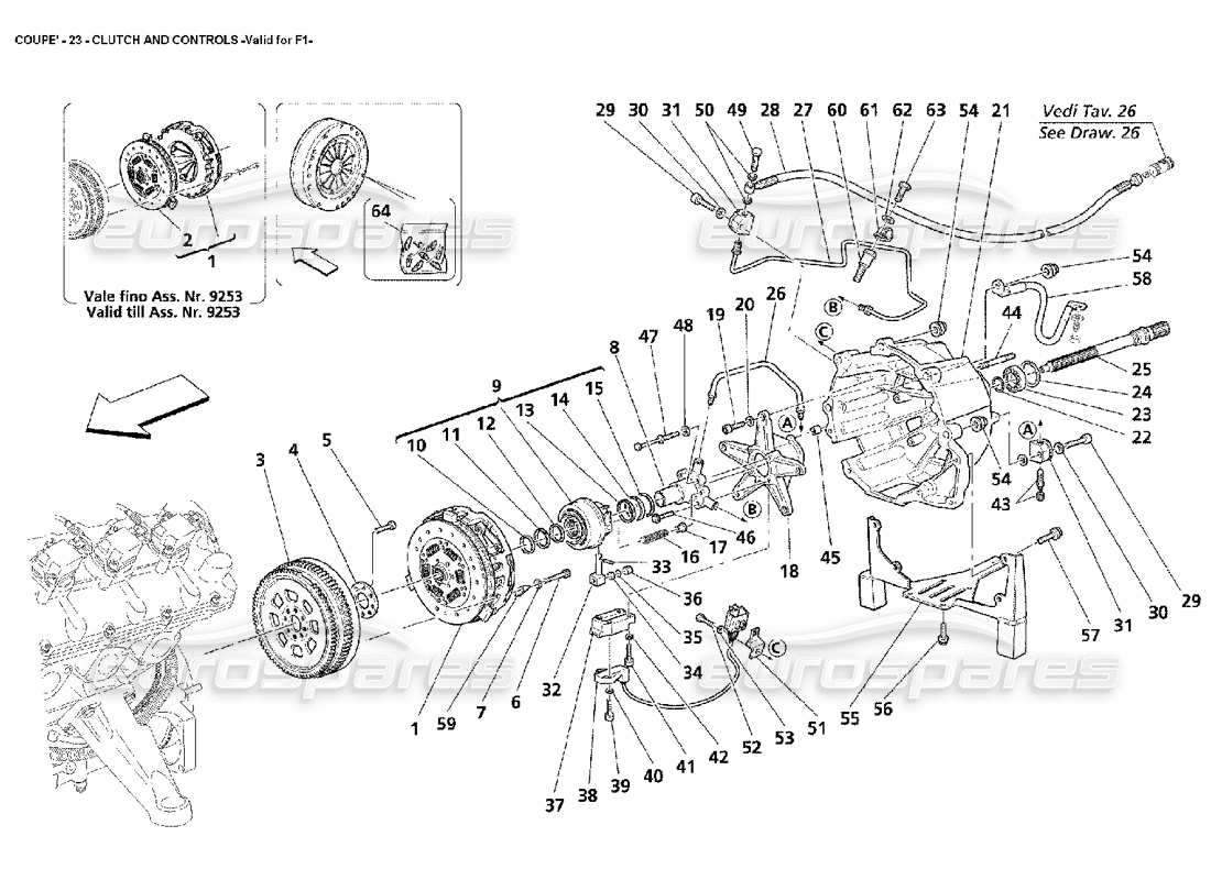 Part diagram containing part number 165658