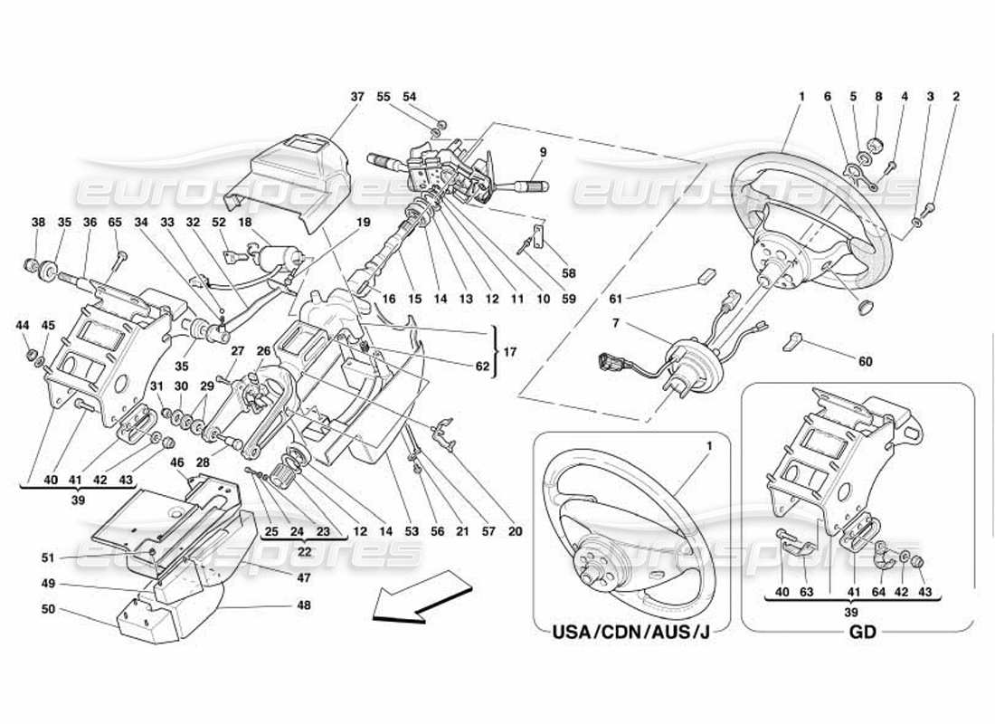 Part diagram containing part number 66808900