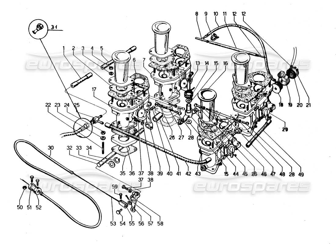 Part diagram containing part number 40IDFKIT