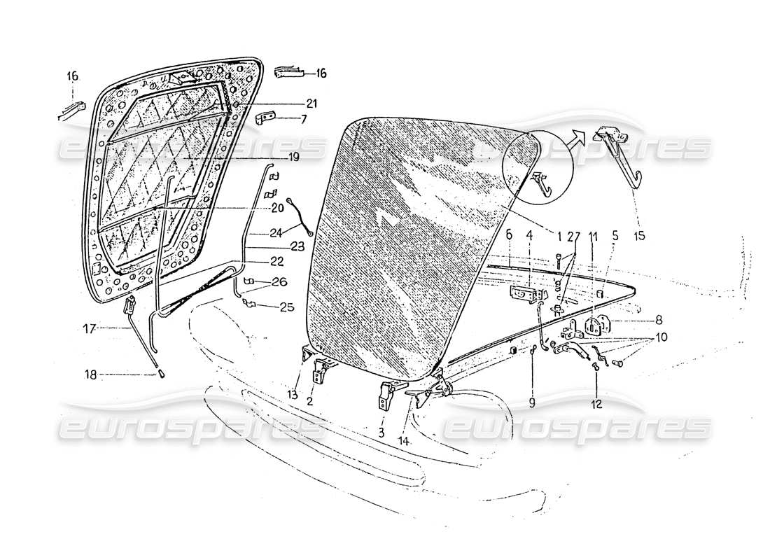 Part diagram containing part number 242-28-004-27