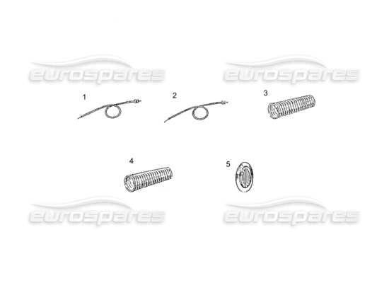 a part diagram from the Ferrari 250 parts catalogue