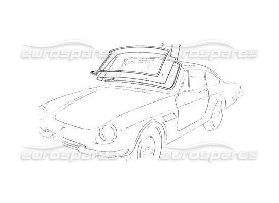 a part diagram from the Ferrari 330 and 365 parts catalogue