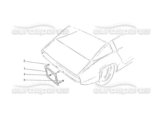 a part diagram from the Ferrari 330 and 365 parts catalogue