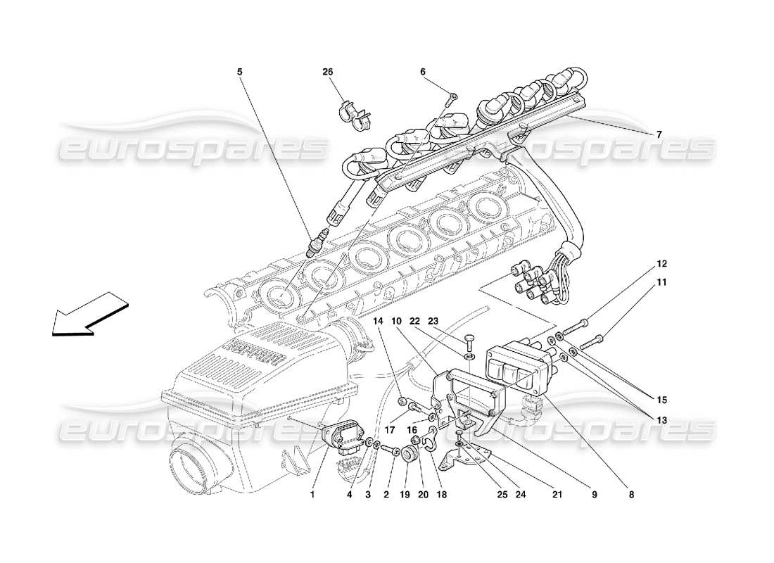 Part diagram containing part number 10455