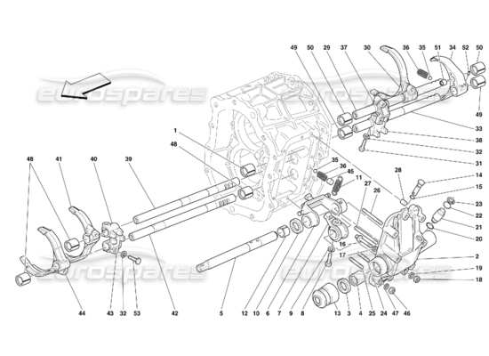 a part diagram from the Ferrari 456 parts catalogue