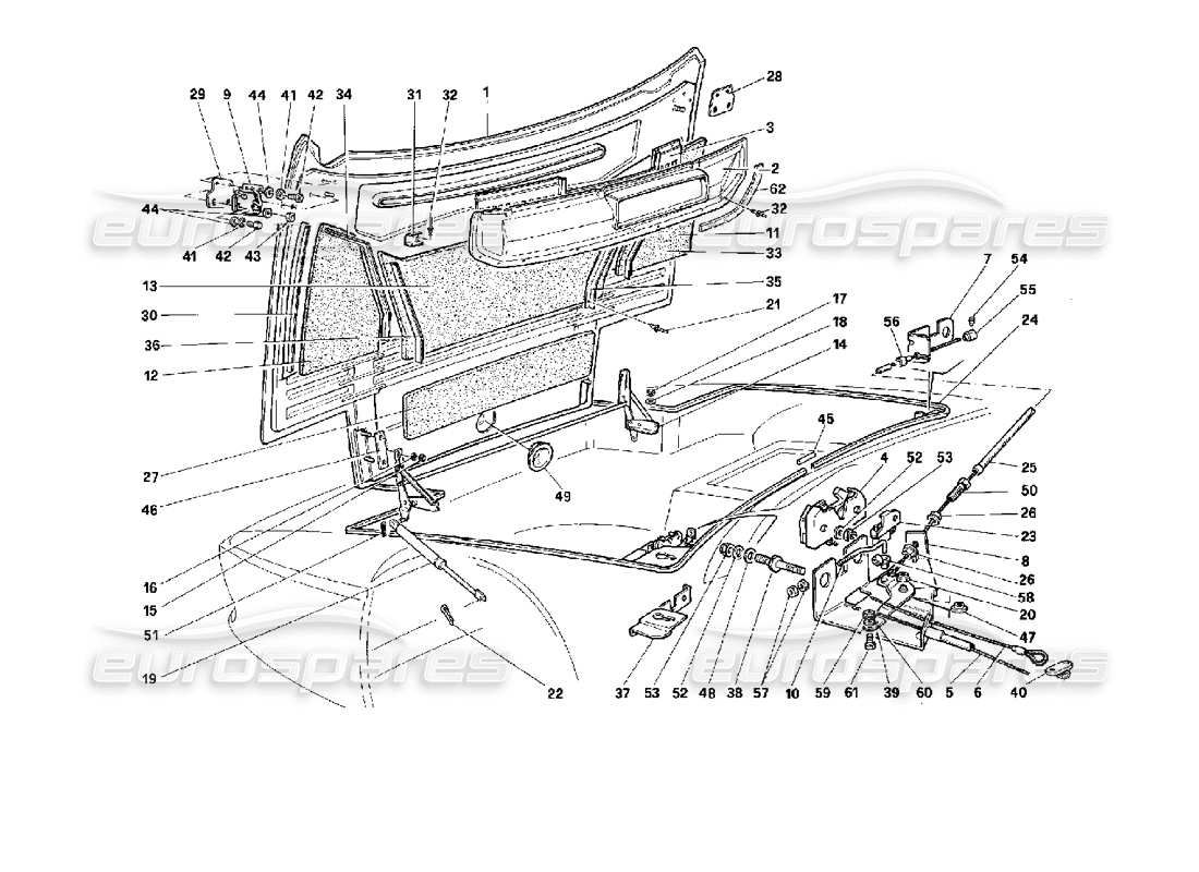 Part diagram containing part number 61571600