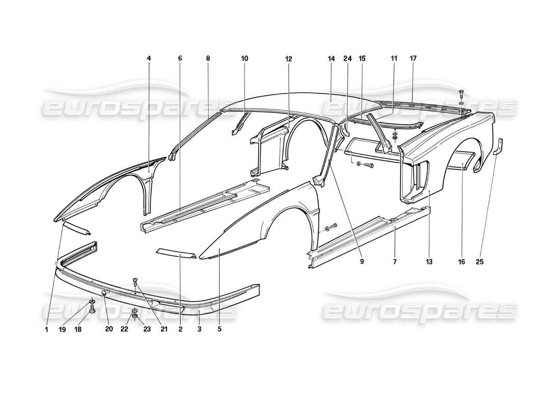 Part diagram containing part number 61477900