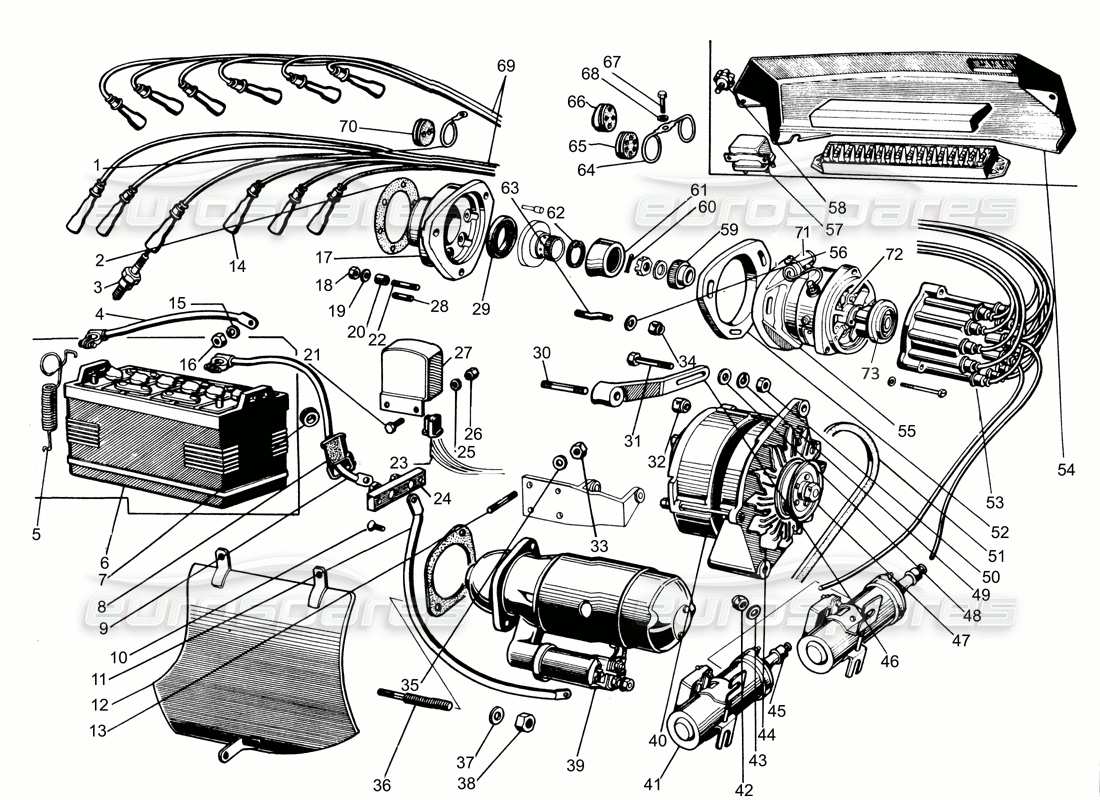 Part diagram containing part number 001604460