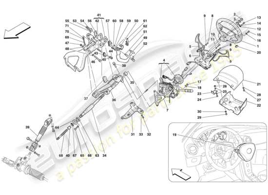 a part diagram from the Maserati MC12 parts catalogue