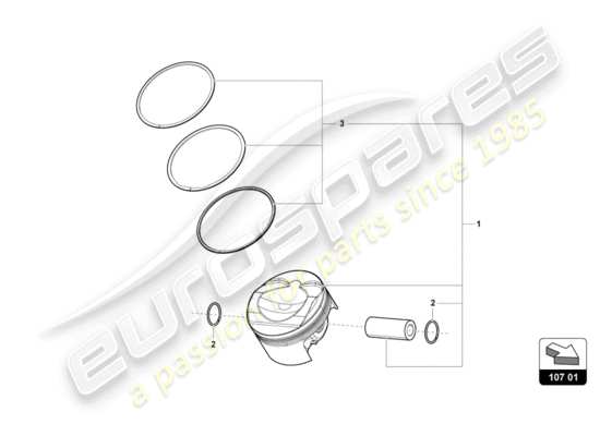 a part diagram from the Lamborghini HURACAN LP600 parts catalogue