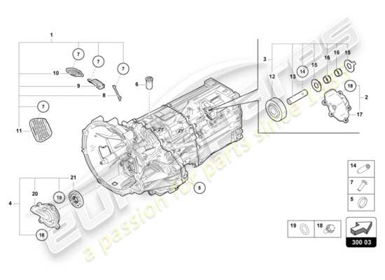 a part diagram from the Lamborghini LP700-4 COUPE (2013) parts catalogue