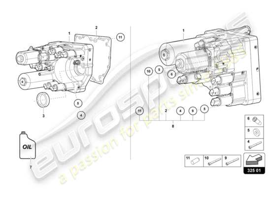 a part diagram from the Lamborghini LP700-4 COUPE (2013) parts catalogue