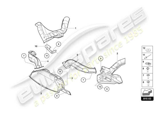 a part diagram from the Lamborghini LP700-4 COUPE (2013) parts catalogue