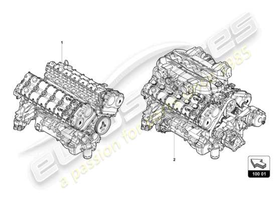 a part diagram from the Lamborghini Aventador LP720-4 parts catalogue