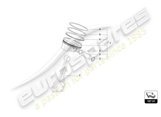 a part diagram from the Lamborghini Aventador LP720-4 parts catalogue