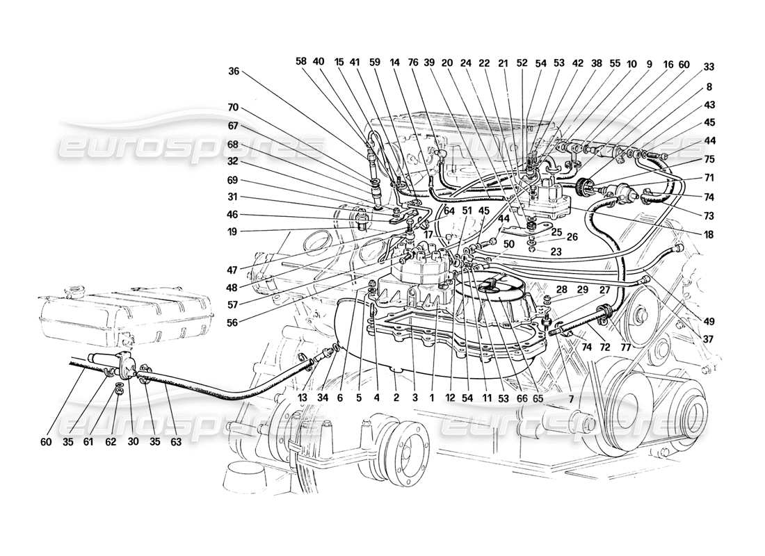 Part diagram containing part number 70000650