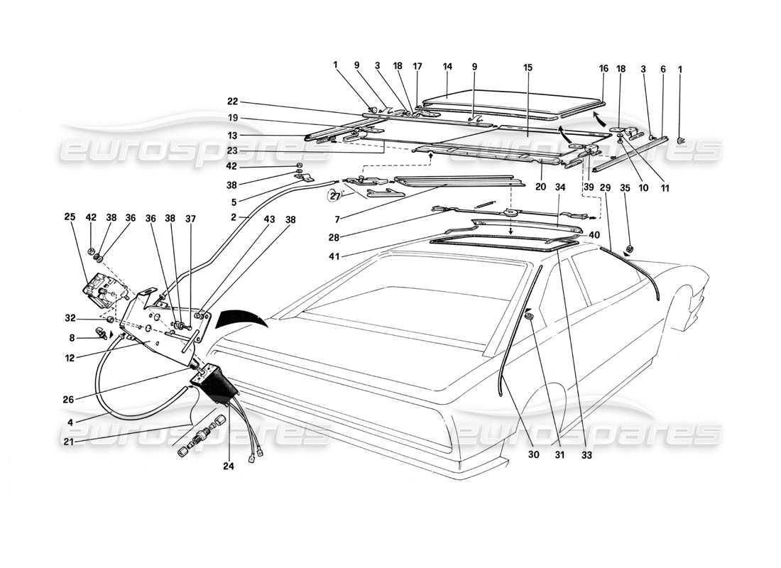 Part diagram containing part number 60962900