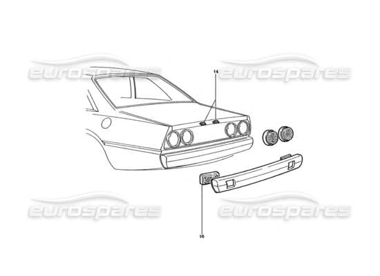 a part diagram from the ferrari 400 parts catalogue