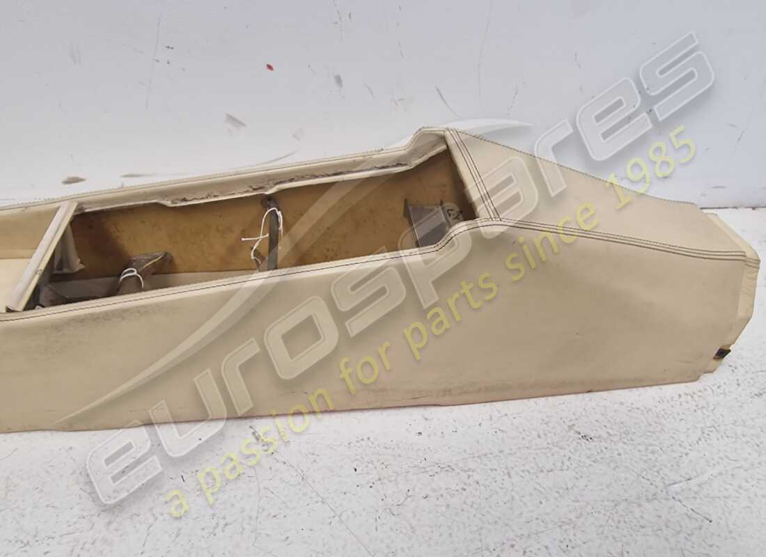 used ferrari upholstered tunnel cover console. part number 645000.. (6)