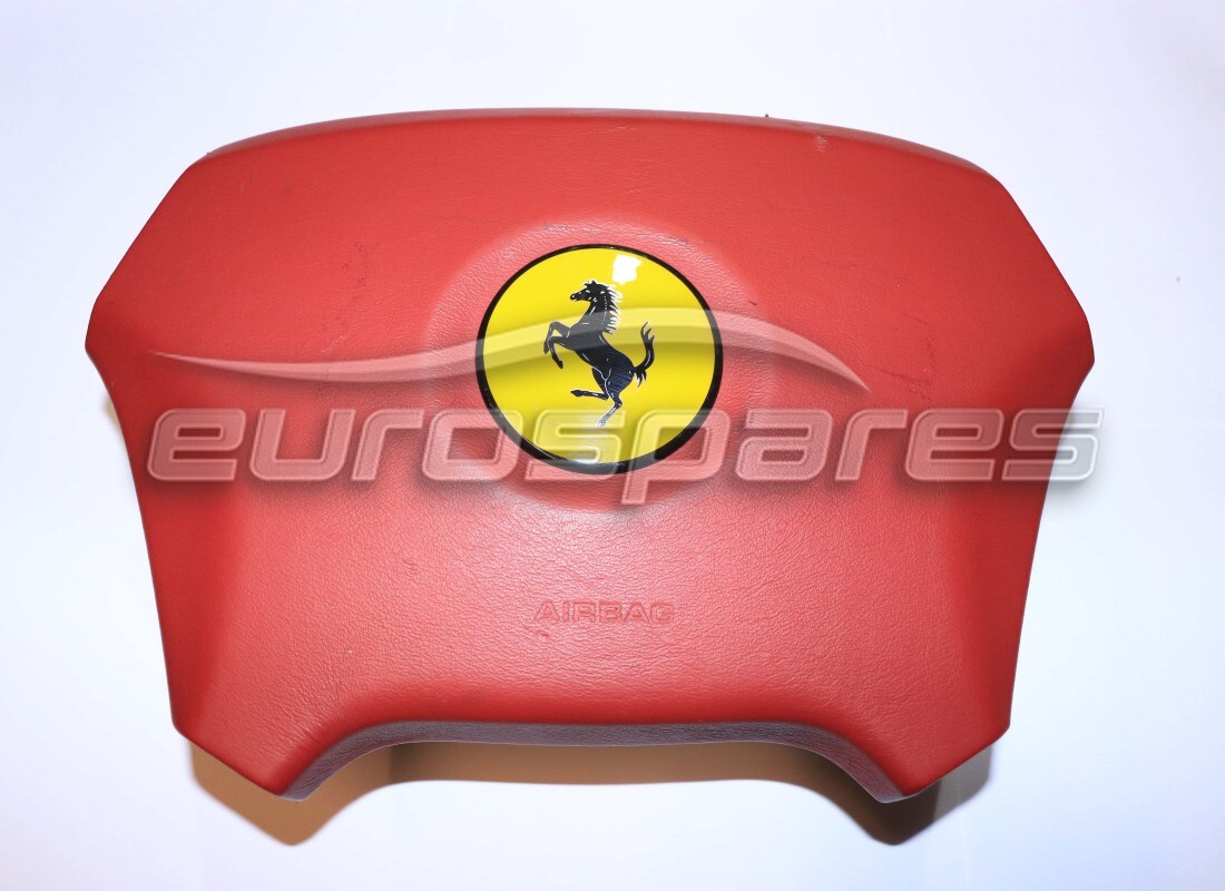 USED Ferrari DRIVE AIRBAG IN RED LEATHER 3171 . PART NUMBER 65895701 (1)