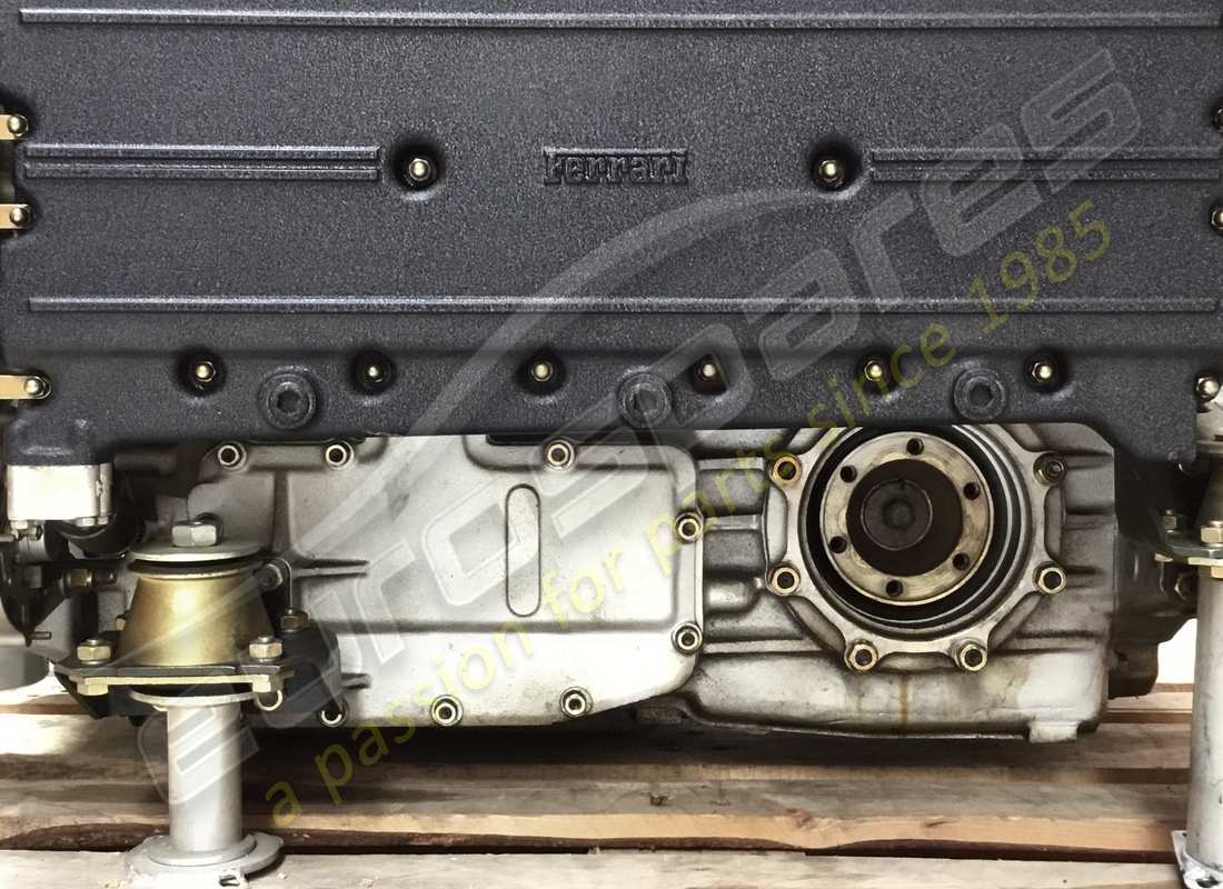 new (other) ferrari 512 bbi engine & gearbox. part number 119382 (7)