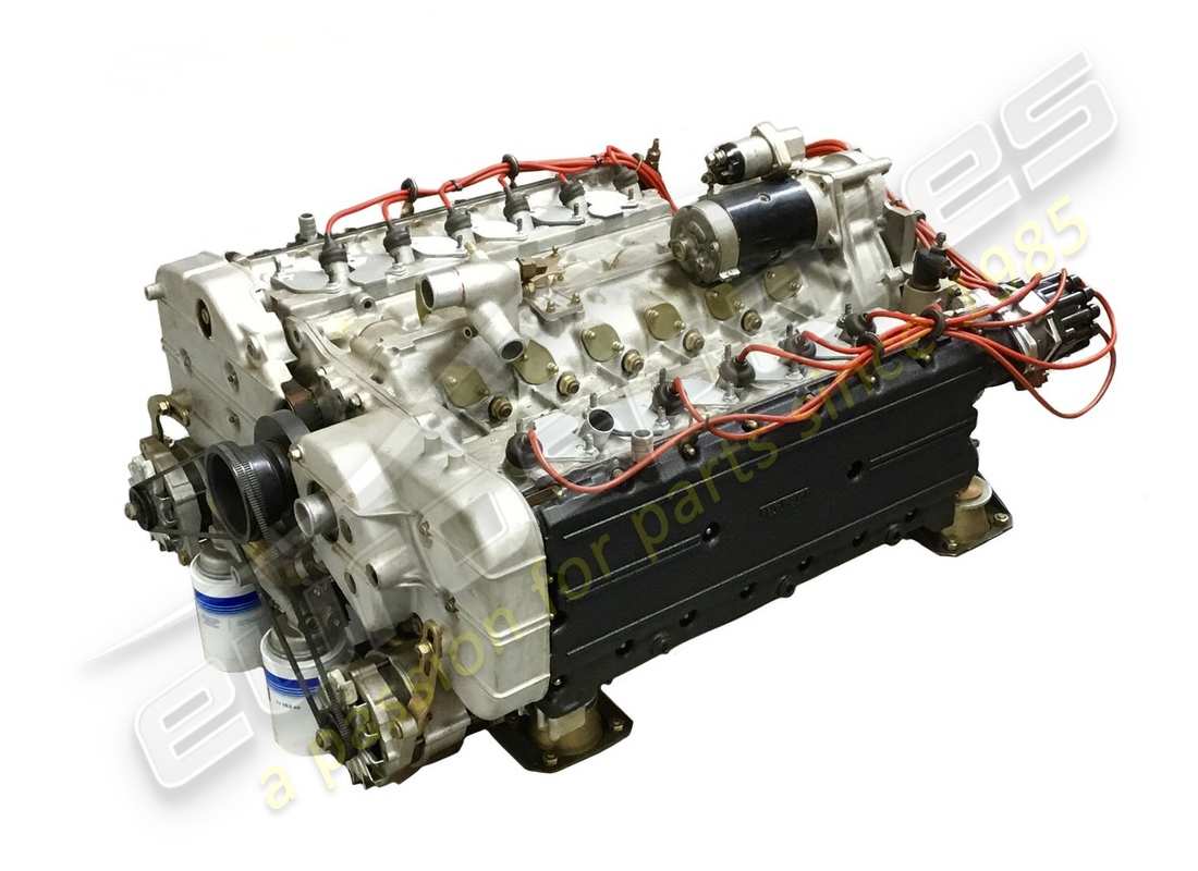new (other) ferrari 512 bbi engine & gearbox. part number 119382 (1)