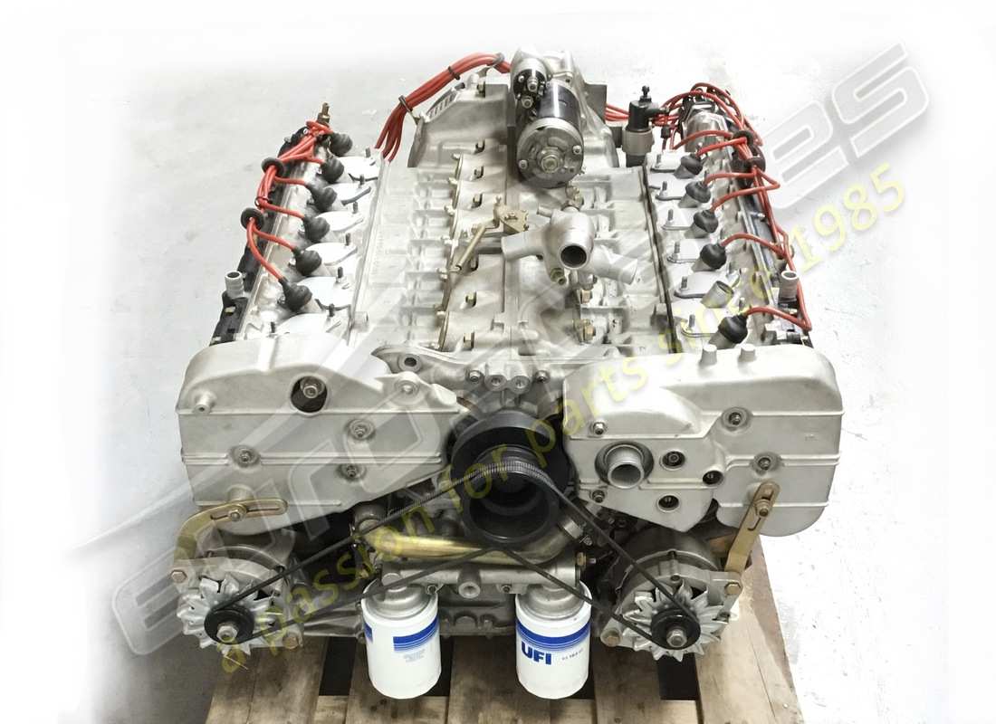 new (other) ferrari 512 bbi engine & gearbox. part number 119382 (6)