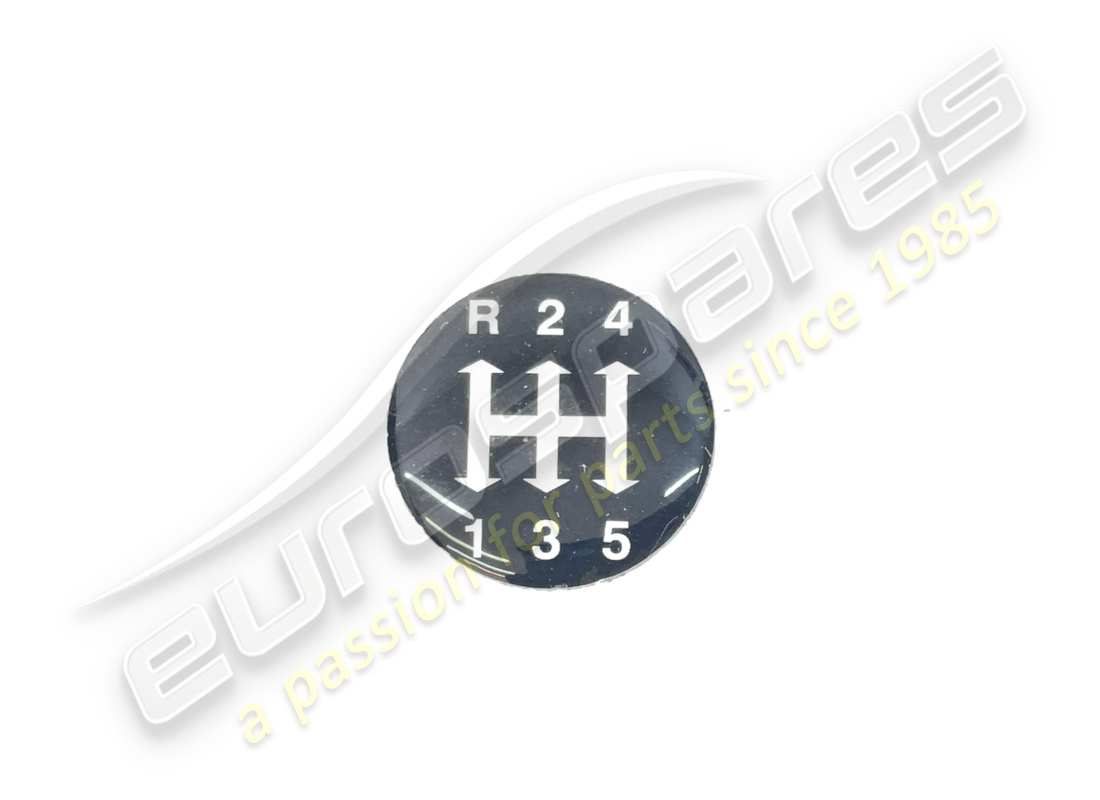 new lamborghini gear selector badge. part number 002410655 (1)