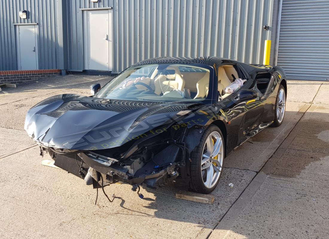 ferrari 488 spider (rhd) with 4,045 miles, being prepared for dismantling #1