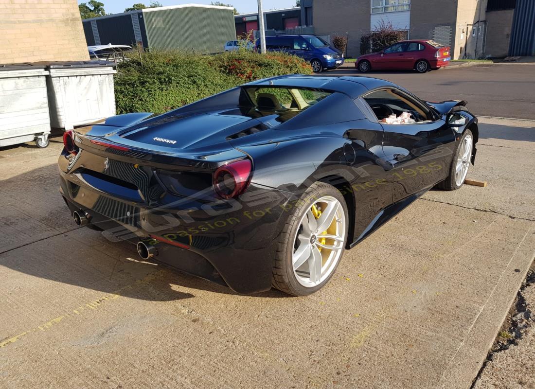ferrari 488 spider (rhd) with 4,045 miles, being prepared for dismantling #5