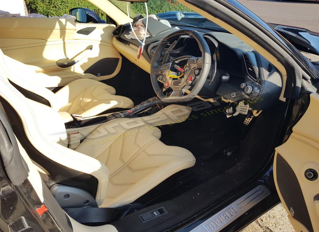 ferrari 488 spider (rhd) with 4,045 miles, being prepared for dismantling #9