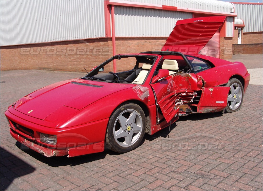 ferrari 348 (1993) tb / ts with 29,830 miles, being prepared for dismantling #9