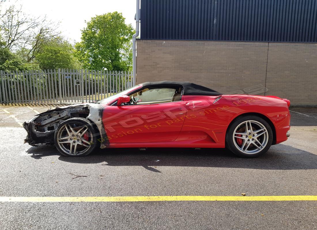 ferrari f430 spider (rhd) with unknown, being prepared for dismantling #2